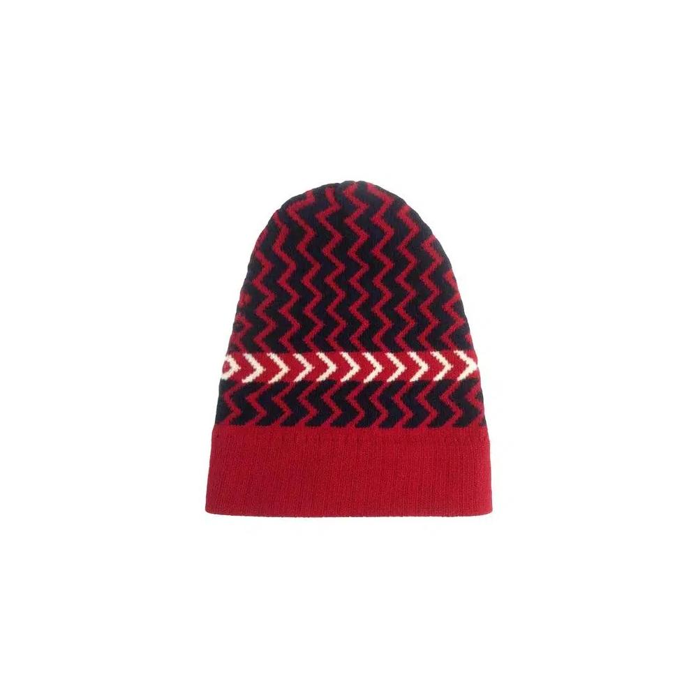 Головные уборы Gucci Wool Zigzag Beanie 'Red/White/Blue' 1