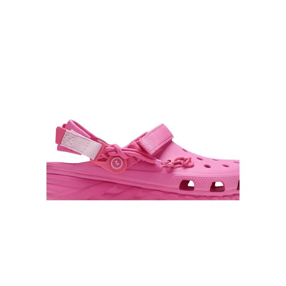 Кроссовки Post Malone x Crocs Duet Max Clog 'Electric Pink' 2