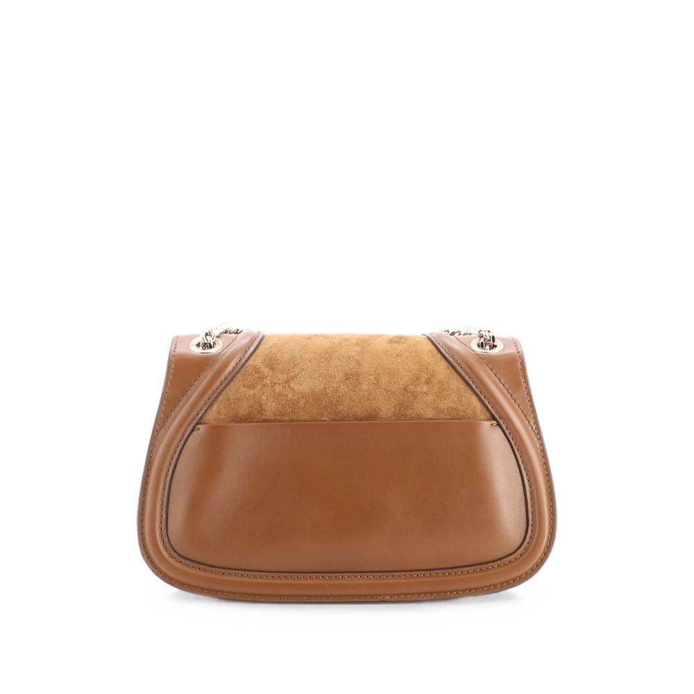 Blondie NM Chain Crossbody Bag Leather and Suede Medium shoulder bag 4