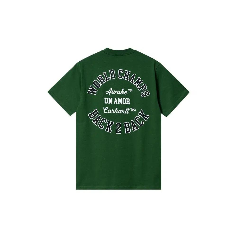 Футболки Carhartt WIP x Awake NY Pocket T-Shirt 'Dark Green' 2