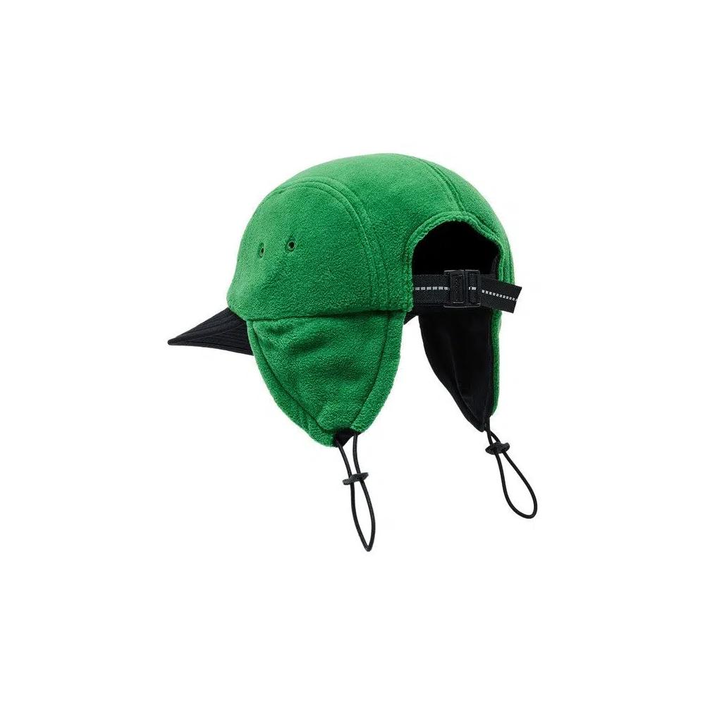 Кепки Supreme Polartec Earflap Camp Cap «Green» 3