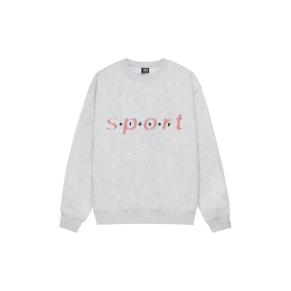 Свитера Stussy Dot Sport Crew 'Ash Heather' 1