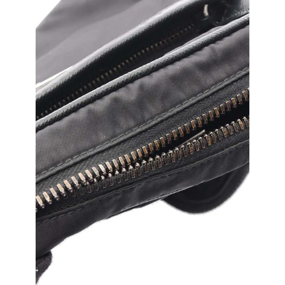 Сумка через плечо Saffiano Trimmed Re Nylon Zip Top (2013-2026 годы) 2
