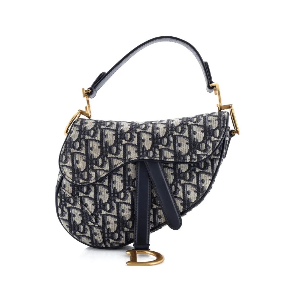 Saddle Handbag Oblique Canvas Mini shoulder bag 1