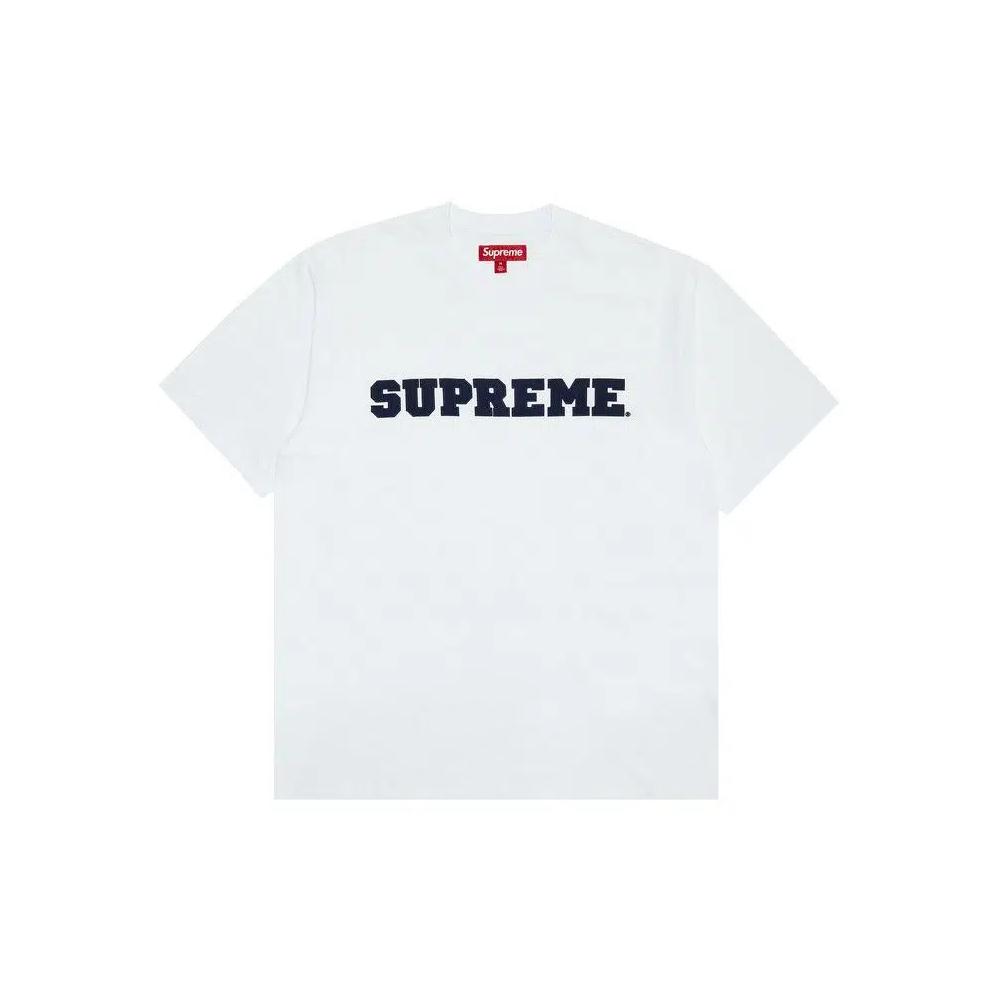 Футболки Supreme Collegiate Short-Sleeve Top 'White' 1