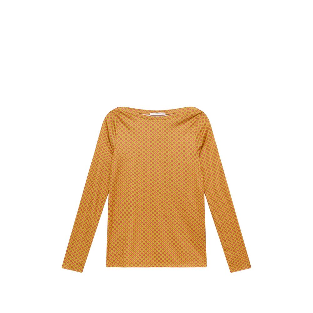 micro-print jersey T-shirt 2