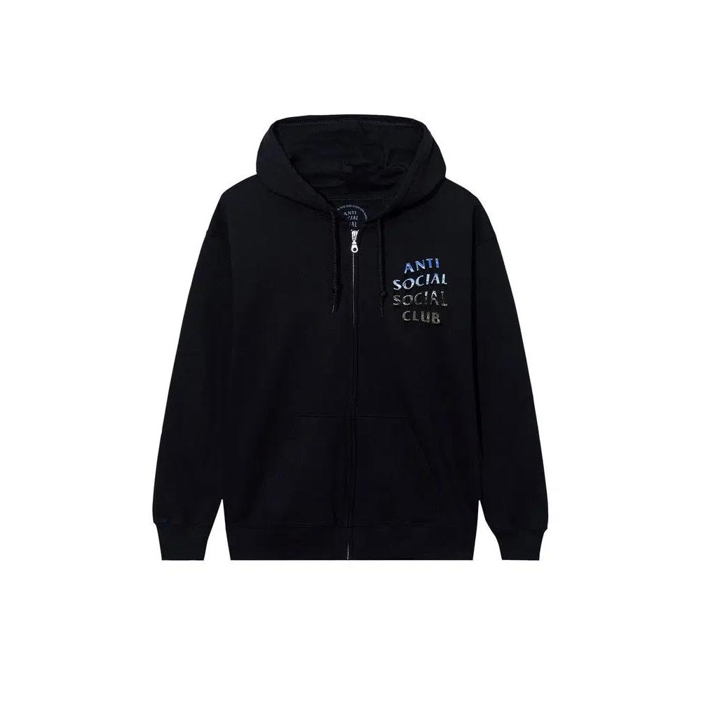 Толстовки на молнии Anti Social Social Club Mind Melt Hoodie «Black» 1