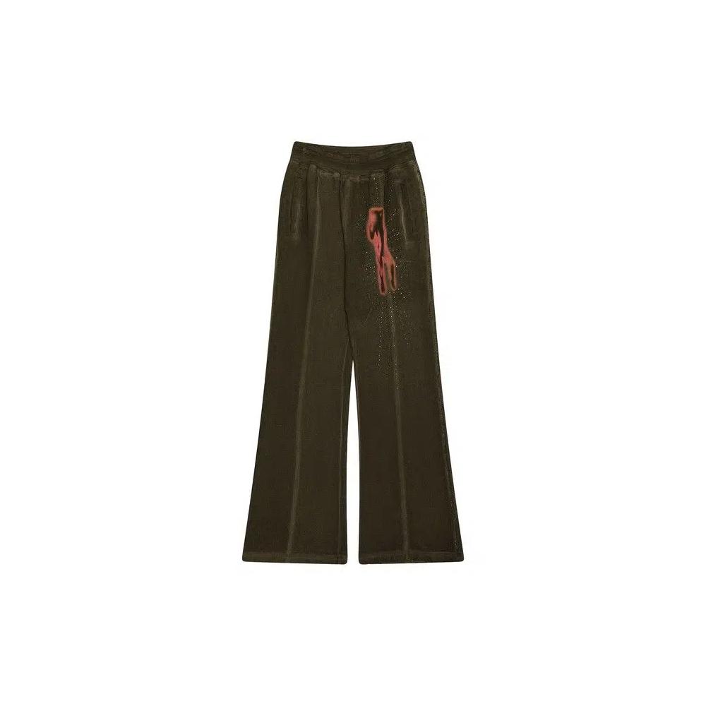 Diesel Quinn Double-Knit Track Pants 'Оливковый' 1