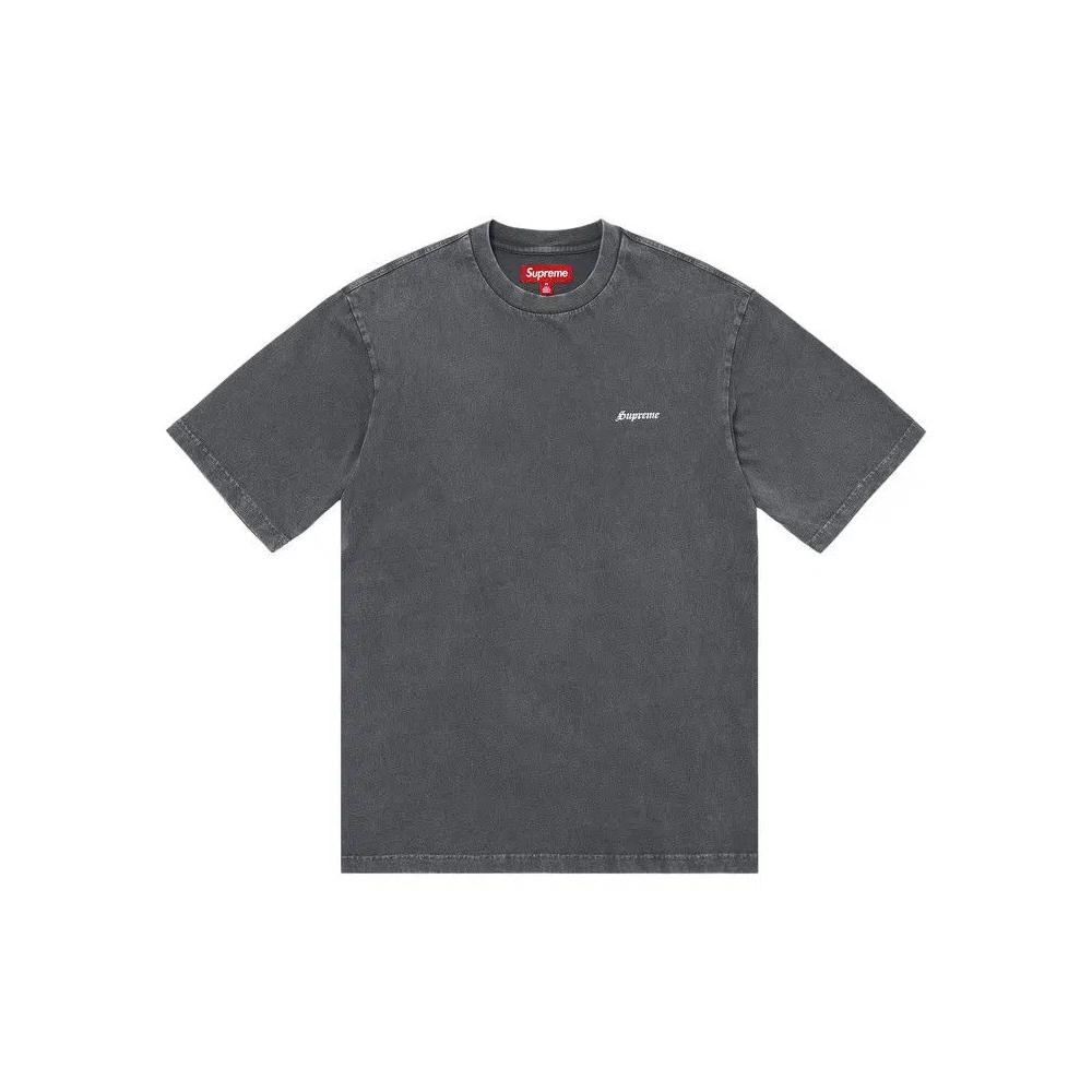 Рубашки и топы Supreme Washed Short-Sleeve Top 'Black' 1