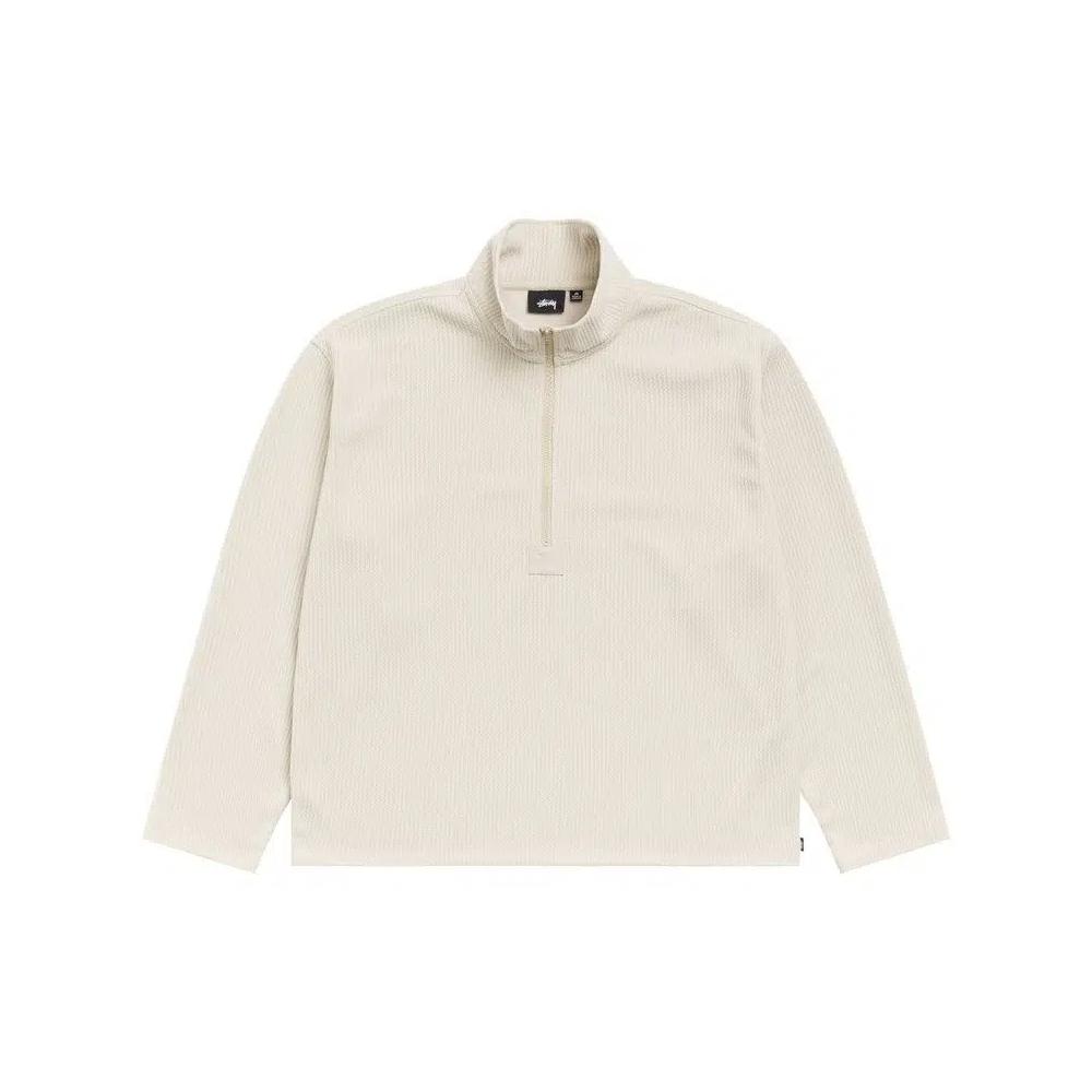 Полузастежки Stussy Half Zip Thermal Mock Neck 'Песочный' 1