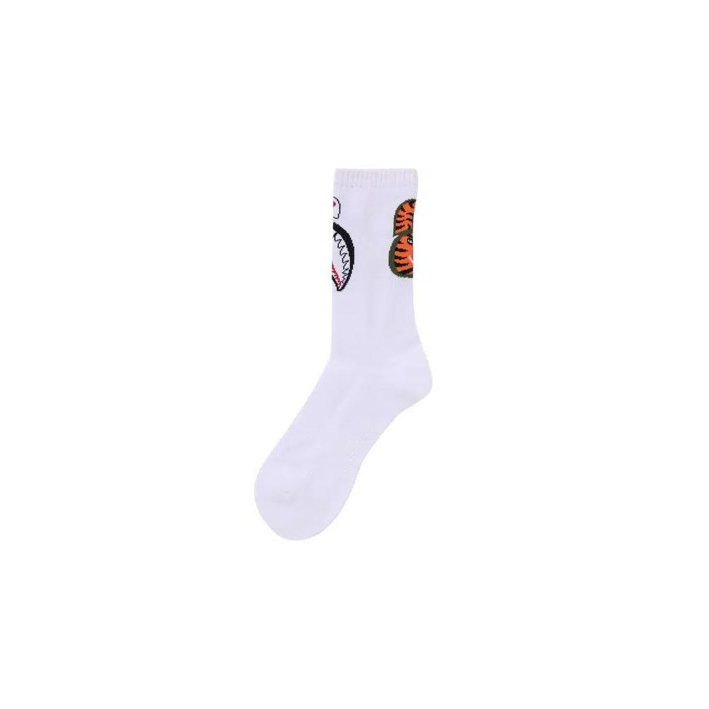 Носки и колготки BAPE Shark Socks 'White' 1