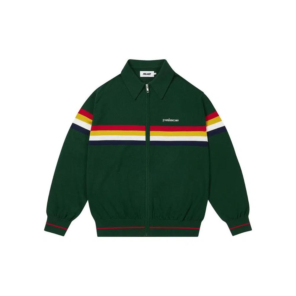 Свитеры Palace Paltro Stripe Knit 'Racey Green' 1