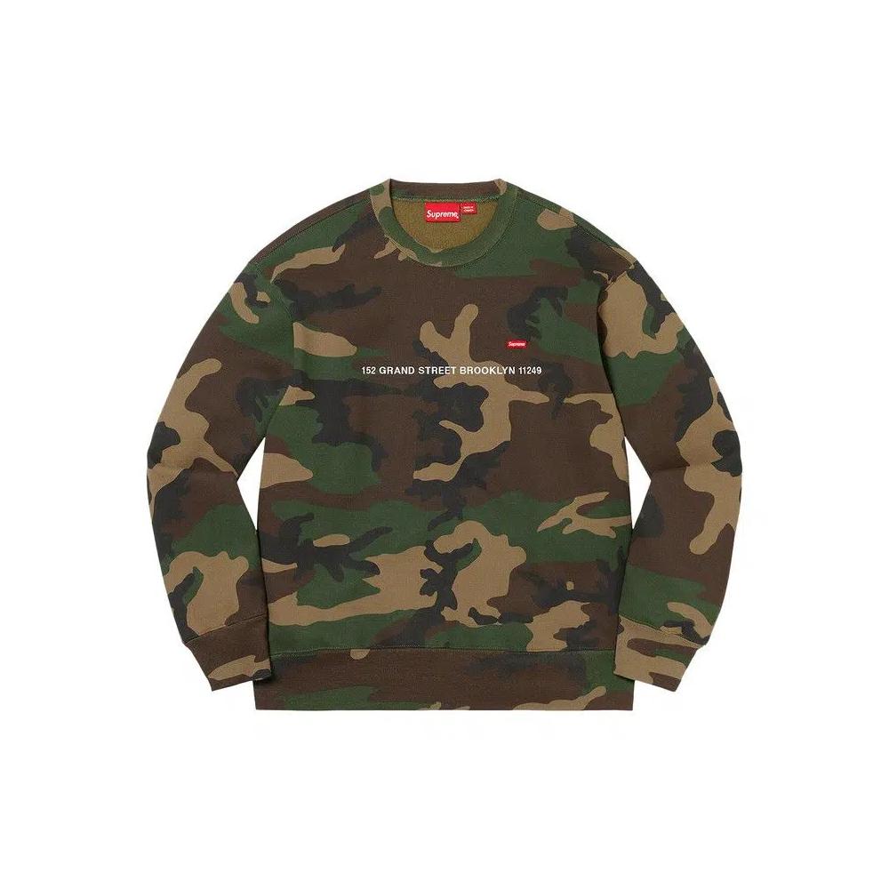 Свитера Supreme Small Box Shop Crewneck - Brooklyn 'Camo' 1