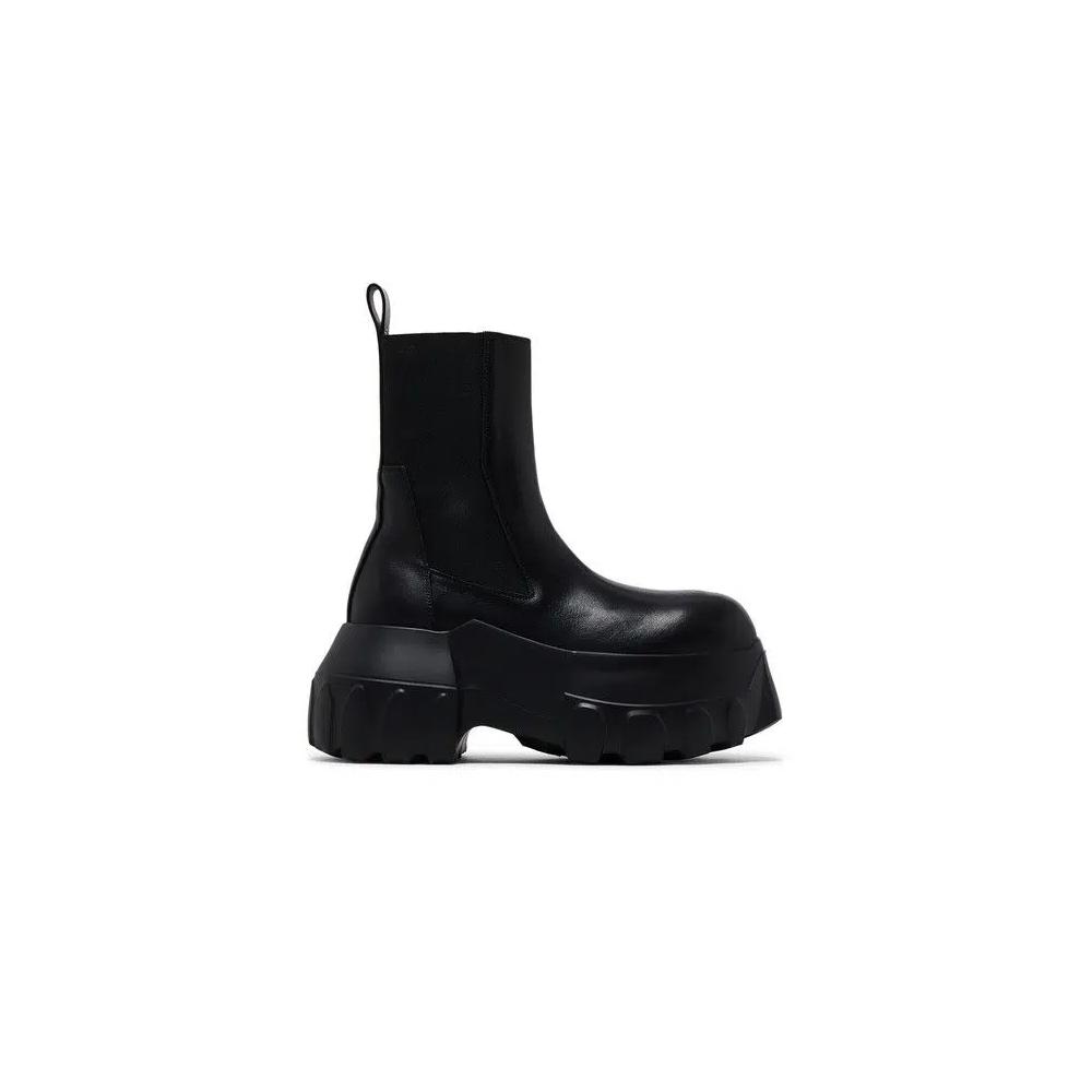 Ботинки Rick Owens Wmns Beatle Mega Tractor Boot 'Black' 1