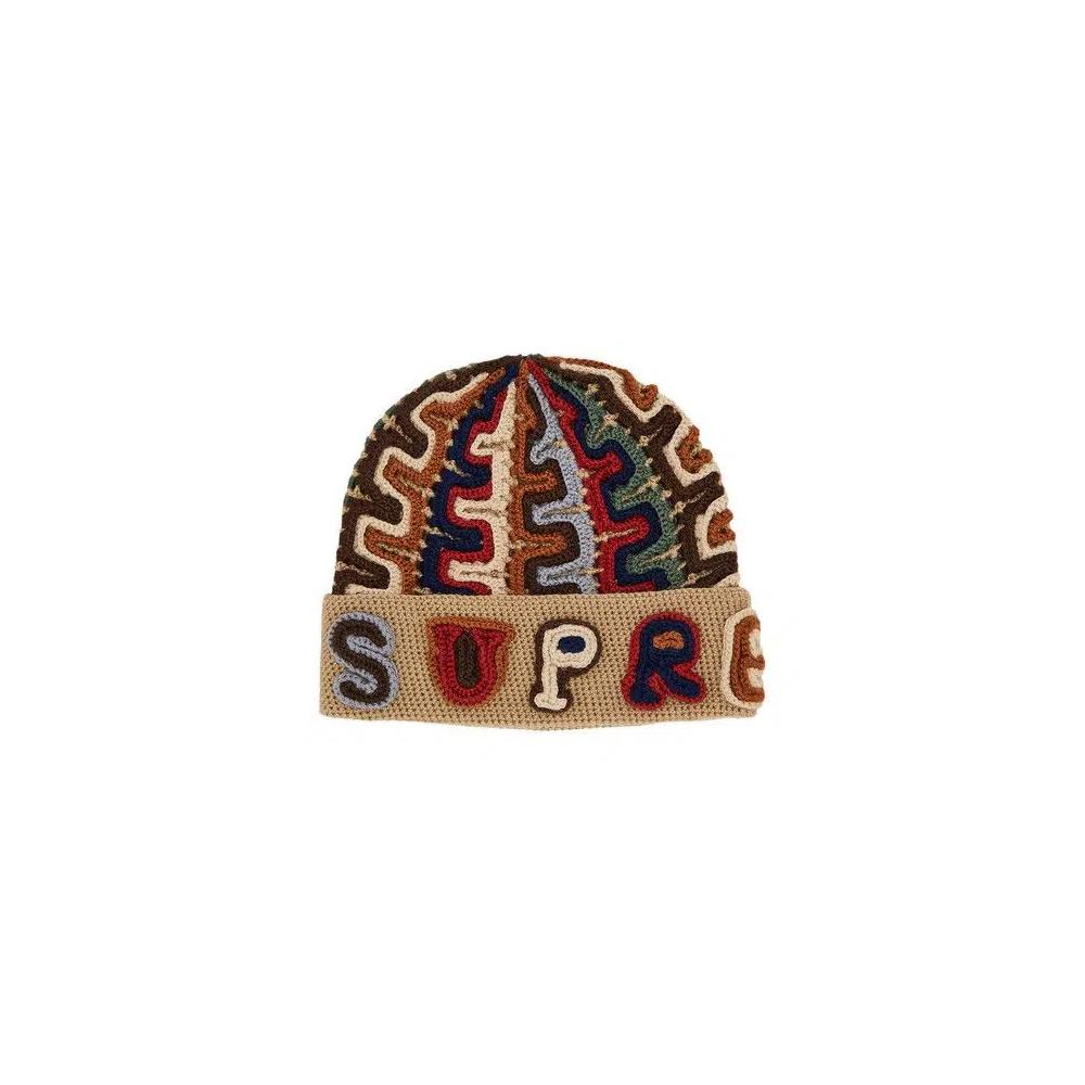 Бини Supreme Yarn Appliqué Beanie 'Khaki' 1