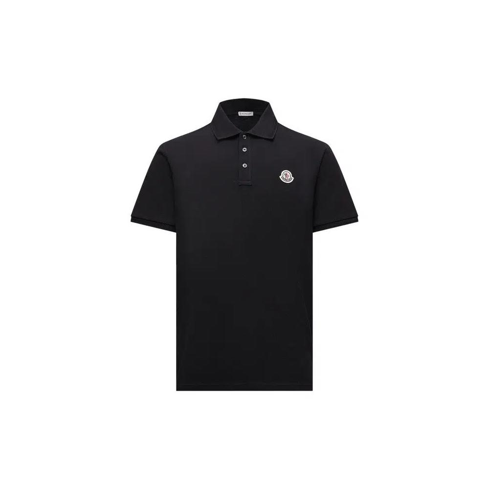 Поло Moncler Short-Sleeve Polo 'Black' 1