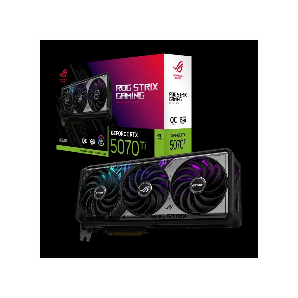 ASUS ROG Strix GeForce RTX 5070 Ti 16GB GDDR7 OC видеокарта 6