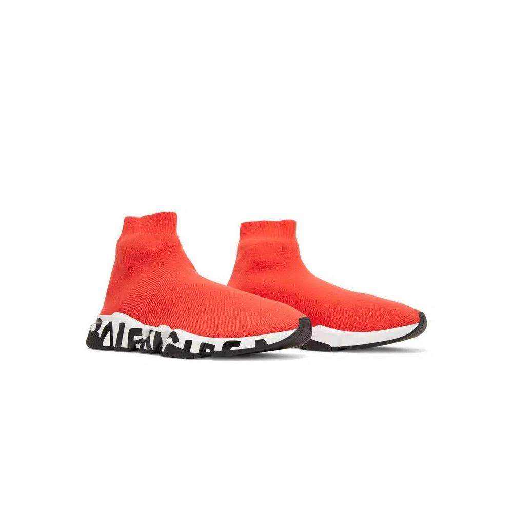 Кроссовки Balenciaga Speed Sneaker «Midsole Graffiti — Красный» 8