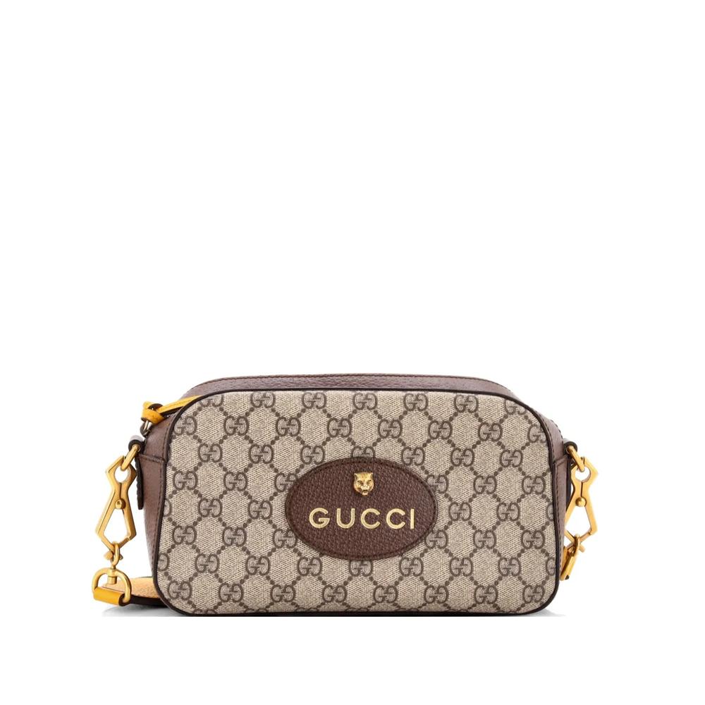 Сумка через плечо Neo Vintage Camera Messenger Bag из канваса с узором GG 1