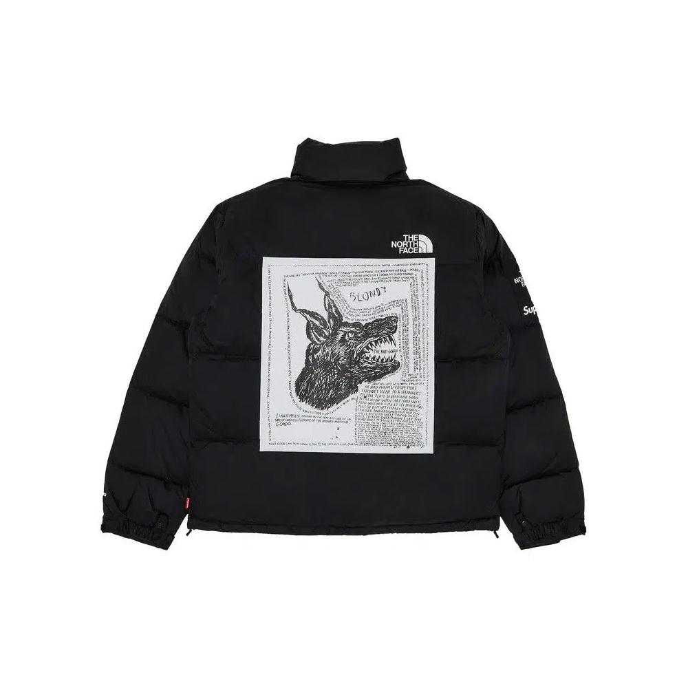Пуховики Supreme x The North Face Nuptse Jacket 'Black' 2