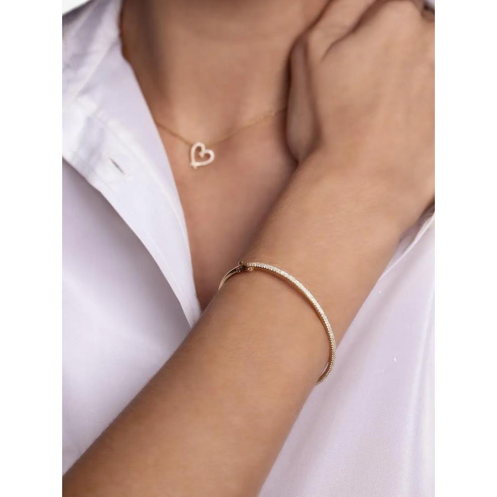 18K yellow gold Moonlight diamond bracelet 2