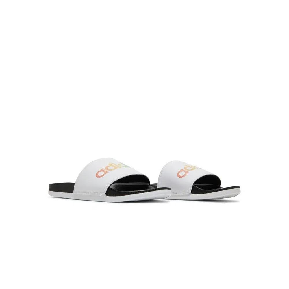 Слайды Adidas Adilette Comfort Slide 'White Multi' 8