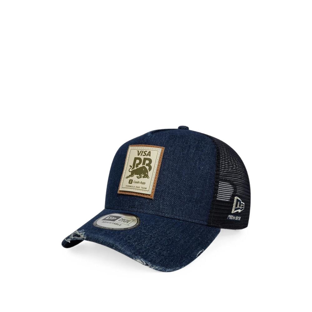 distressed-effect trucker cap 5