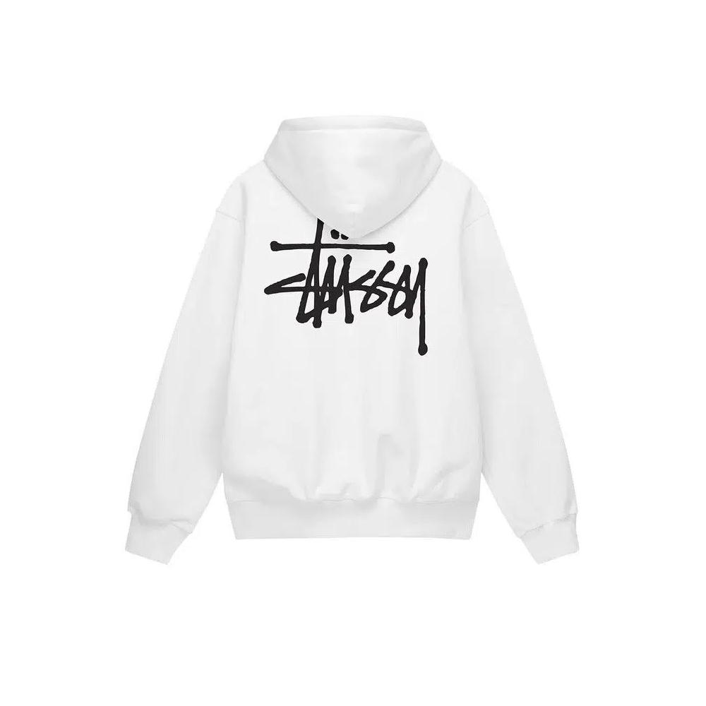 Худи Stussy Basic Hood 'White' 2