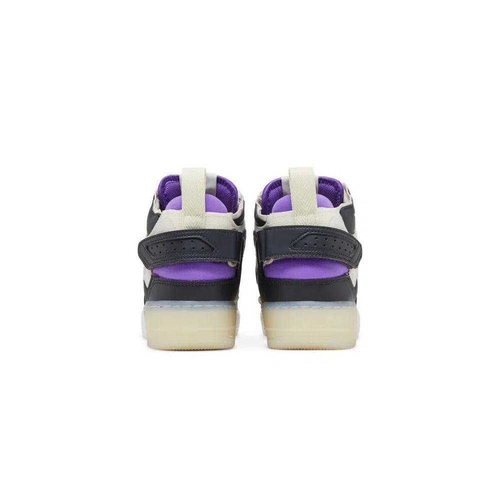 Кроссовки Nike Air Force 1 Mid React 'Off Noir Action Grape' 6