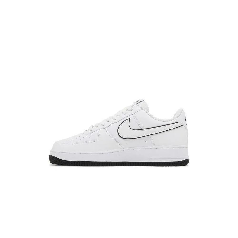 Кроссовки Nike Air Force 1 '07 'White Black Outline' 3