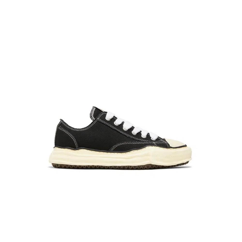 Кроссовки Maison Mihara Yasuhiro Peterson OG Sole Canvas Low 'Black' 1