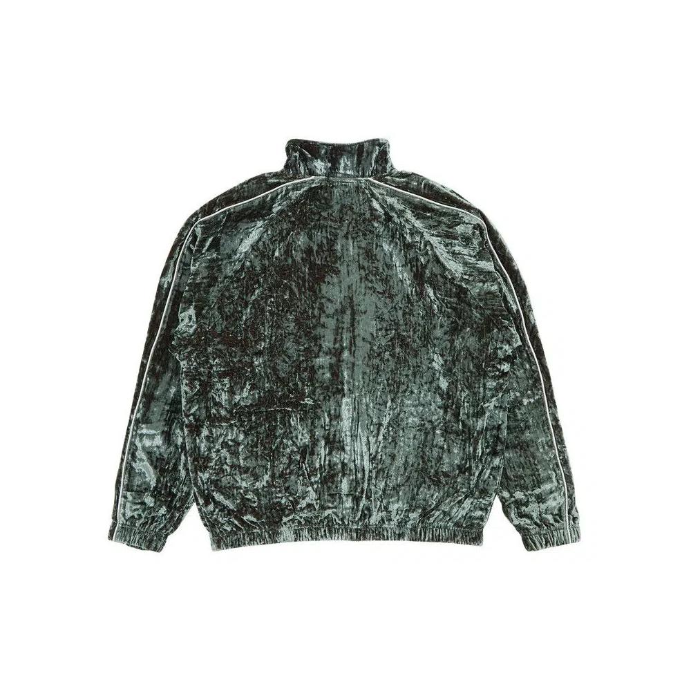 Трековые куртки Supreme Crushed Velvet Track Jacket 'Olive' 2