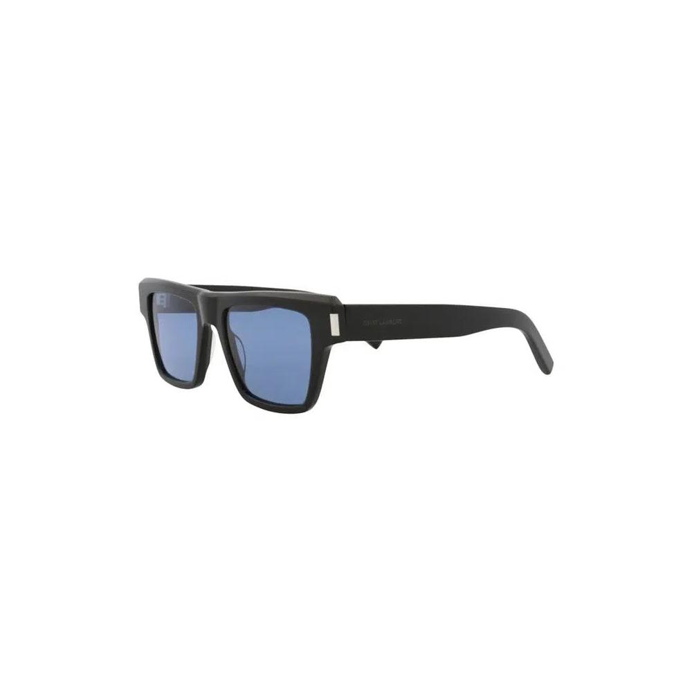 Солнцезащитные очки Saint Laurent Square 'Black/Blue' 3