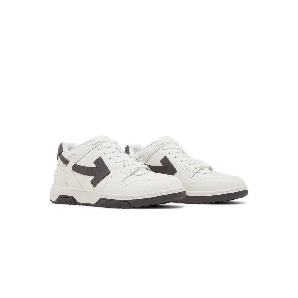 Кроссовки Off-White Out of Office 'Белый темно-серый' 8