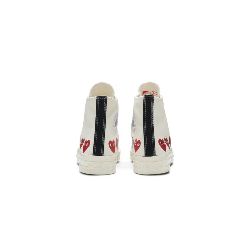 Кроссовки Comme des Garçons Play x Converse Chuck 70 Hi Top 'Multi Heart' 6