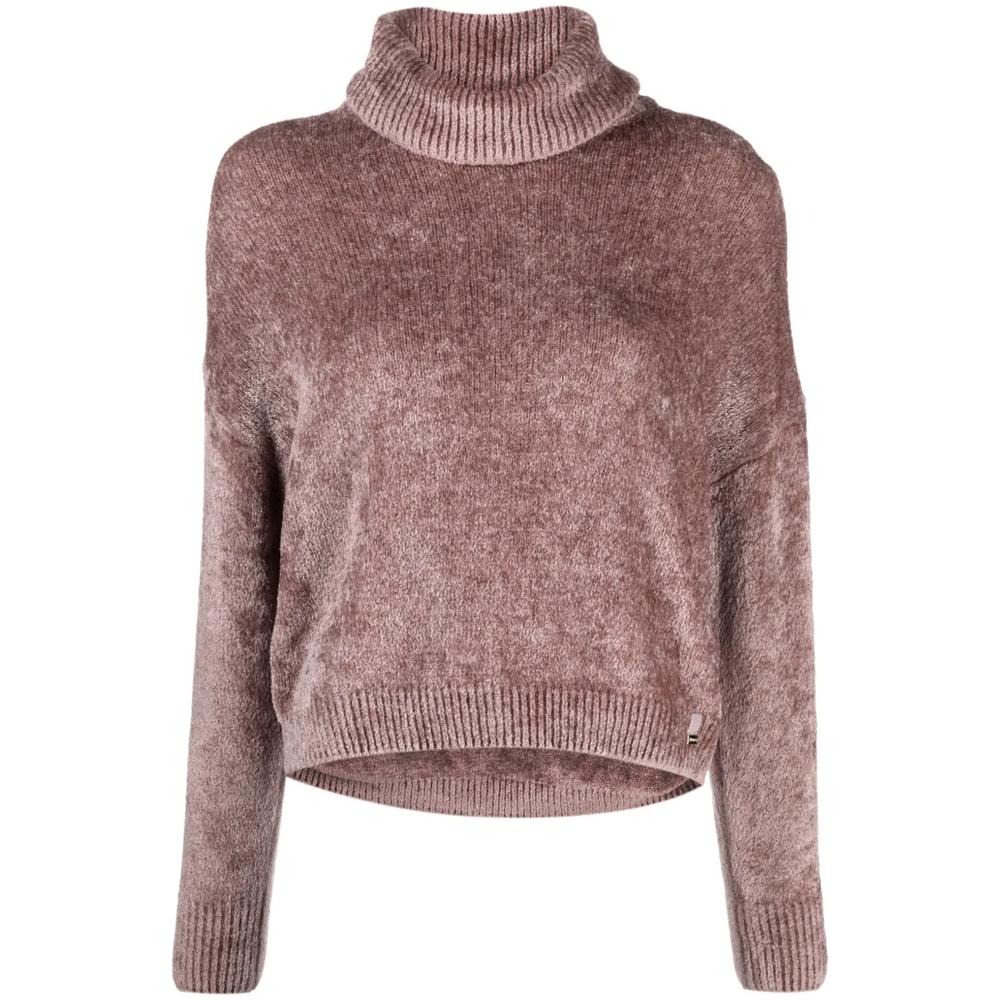 chenille roll-neck jumper 1