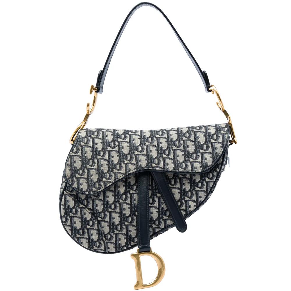 Сумка на плечо Oblique Canvas Saddle Bag (2019 год) 1