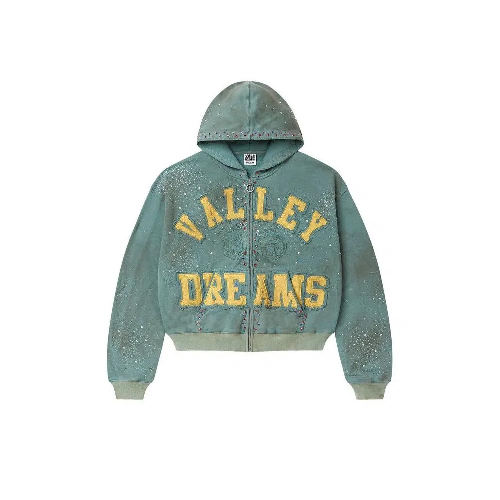 Топы Vale Forever Bank Zip Up 'Dark Mint' 1