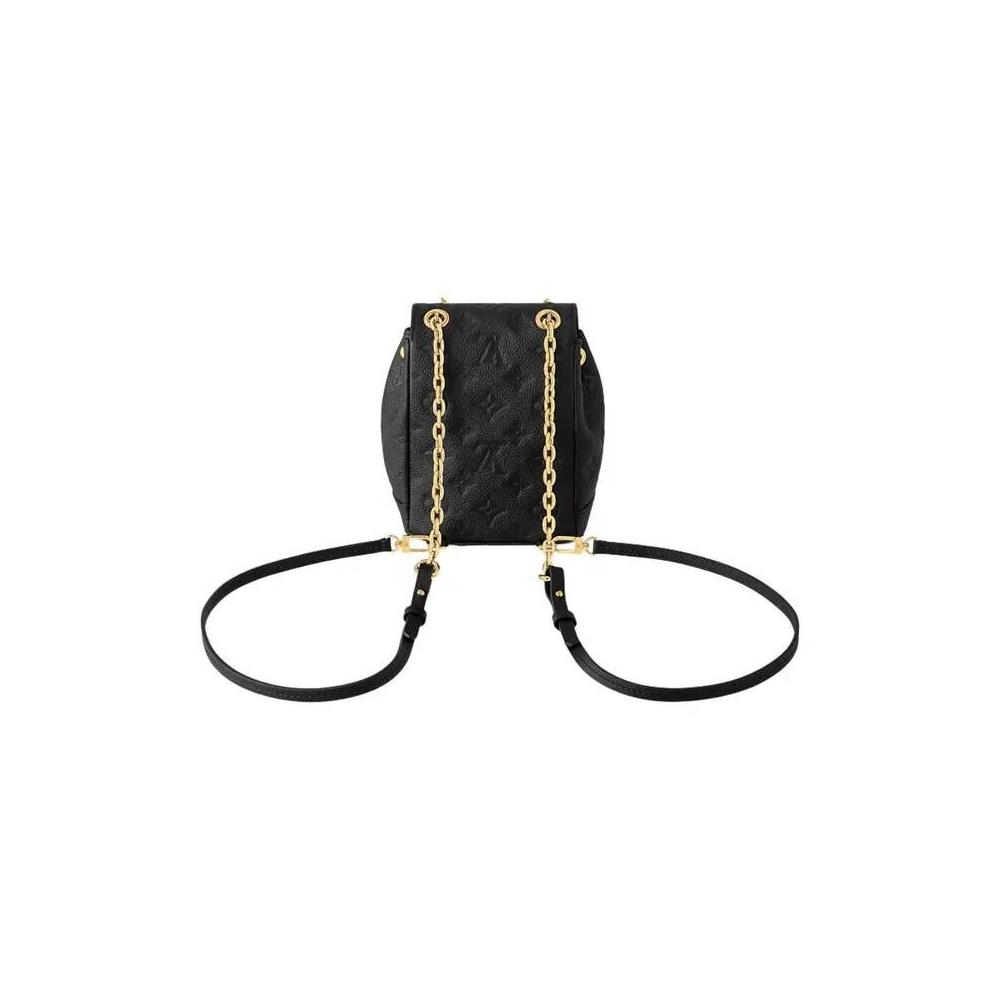 Рюкзаки Louis Vuitton Nano Noé Backpack 'Black Monogram Embossed Empreinte Cowhide Leather' 2