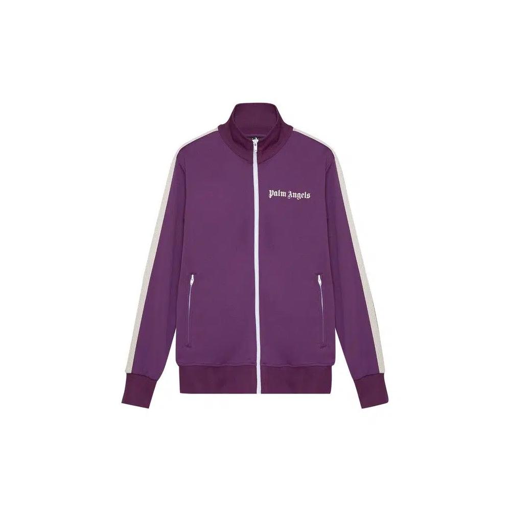 Трековые куртки Palm Angels Classic Track Jacket 'Burgundy/Off White' 1