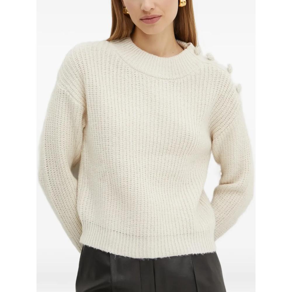 bead-embellished ribbed sweater 1
