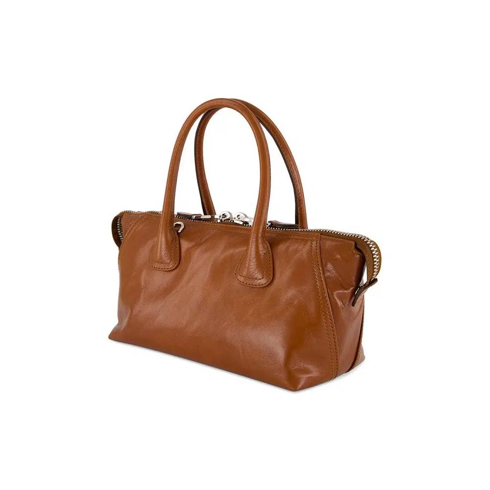 Сумки через плечо Miu Miu Vitello Shine Borsa A Mano 'Palissandro' 2