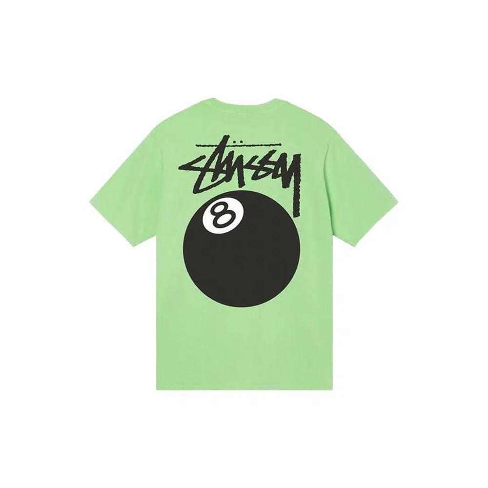 Футболки Stussy 8 Ball Pigment Dyed Tee 'Green' 2