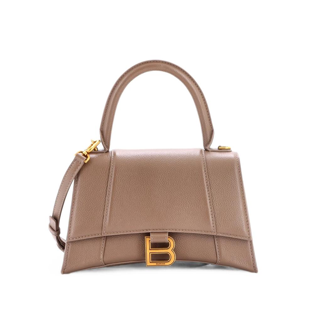 Hourglass Top Handle Bag Leather Small satchel 1