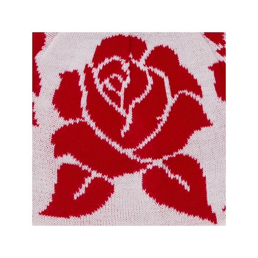 Шапки-бини Supreme Rose Beanie 'White' 3