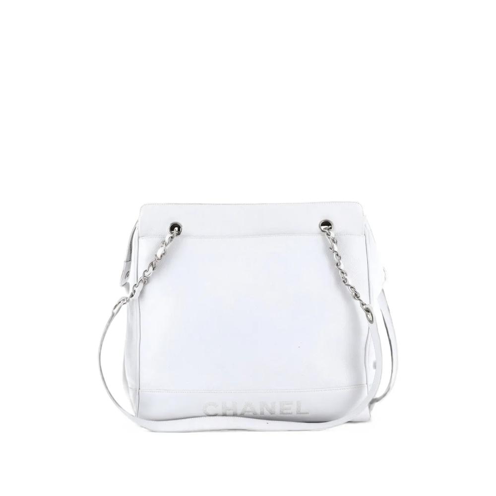 Сумка на плечо Zipped Chain Tote Caviar Medium 2