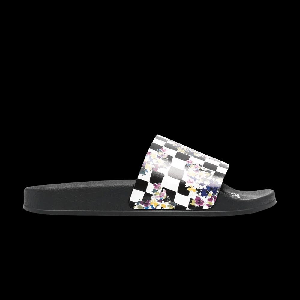 Слайды Off-White Sliders 'Floral Checkerboard' 1