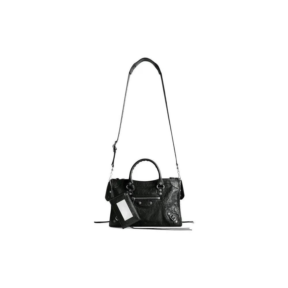 Сумки через плечо Balenciaga Le City Small Bag 'Черный' 3