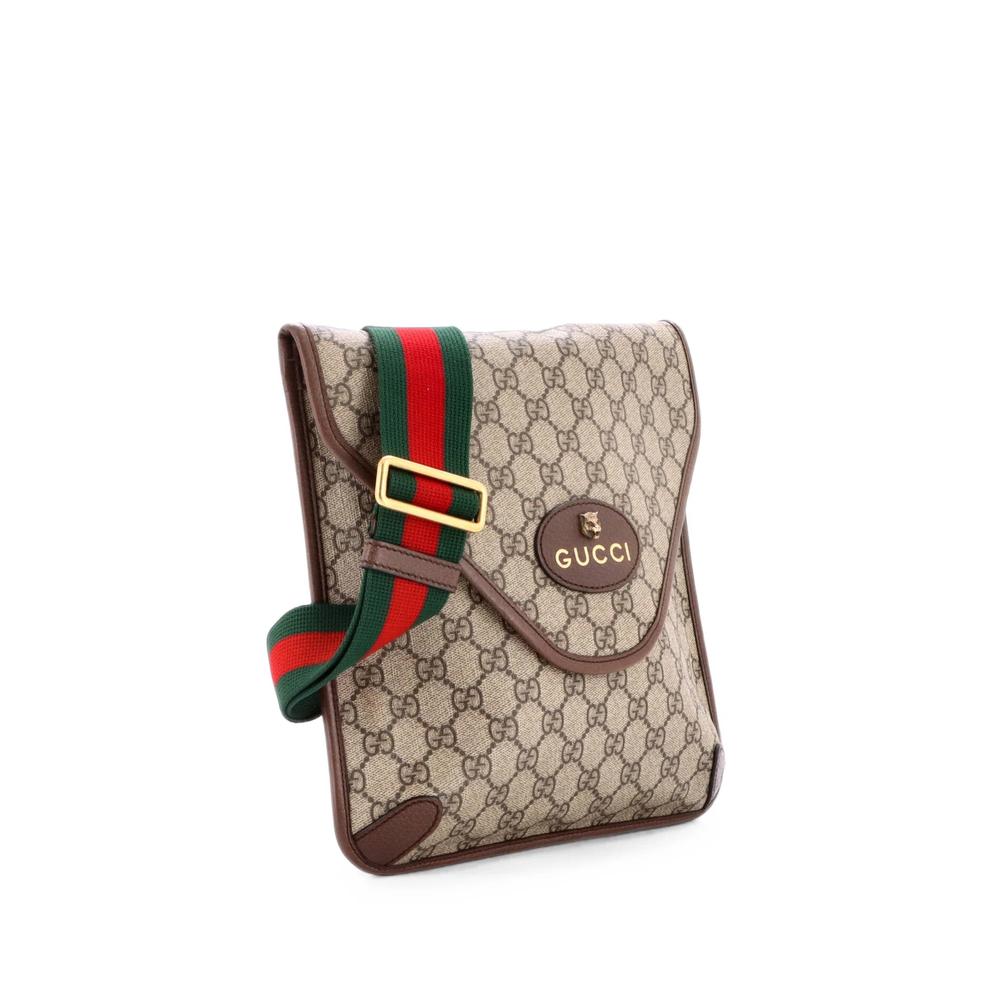 Neo Vintage Envelope Messenger GG Coated Canvas Medium crossbody bag 1
