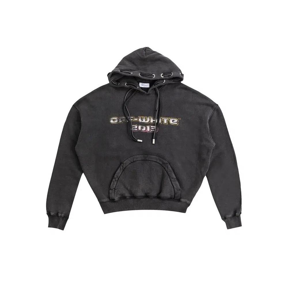 Худи Off-White Digit Bacchus Hoodie 'Black/Multicolor' 1